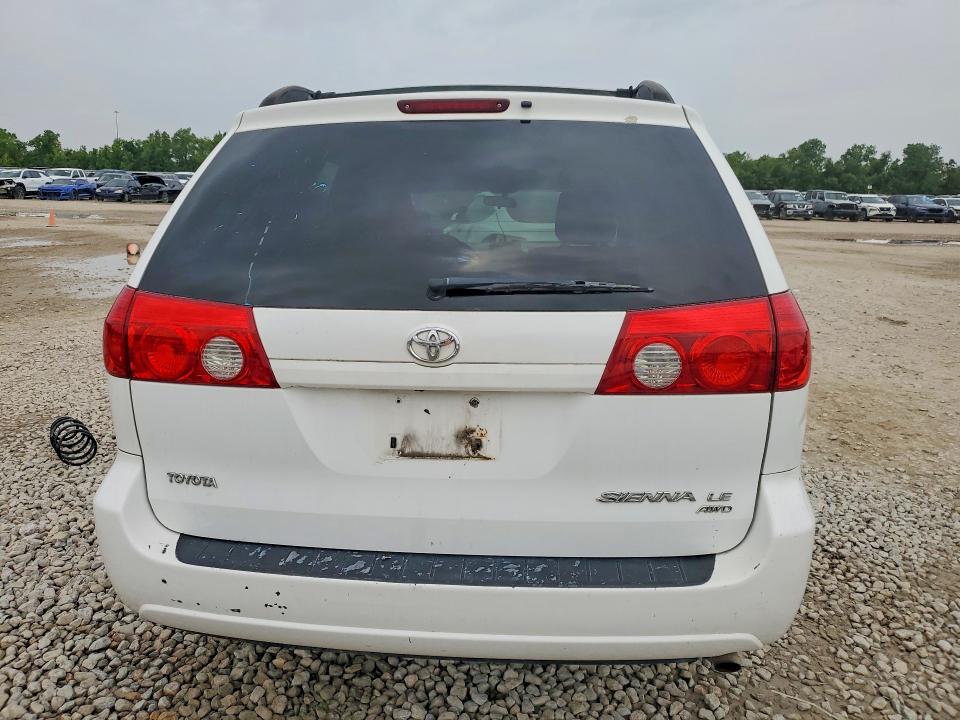 2006 Toyota Sienna VIN 5TDBA23C66S069479 COPART salvage auction — FRONT END, Tx - Salvage Vehicle Title, sold $800 on 2026-07-28 (photo 6)