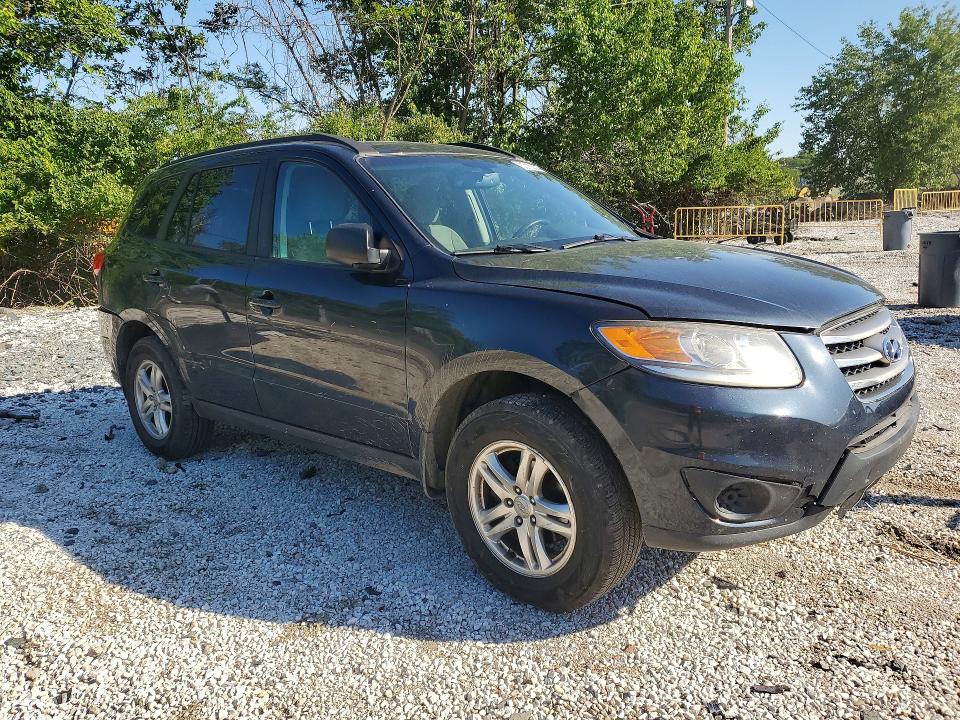 2012 Hyundai Santa fe VIN 5XYZG3AB9CG169209 COPART salvage auction — REAR END, Id - Salvage Certificate Of Title, sold $125 on 2026-07-21 (photo 4)