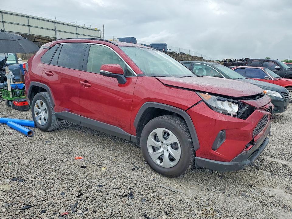 2019 Toyota Rav4 VIN JTMK1RFV5KD018017 COPART salvage auction — FRONT END, Ky - Cert Of Title-Salvage, sold $7,100 on 2026-07-17 (photo 4)