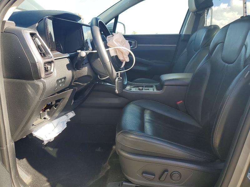 2023 Kia Sorento VIN KNDRH4LG3P5146096 COPART salvage auction — FRONT END, Ca - Salvage Certificate, sold $4,100 on 2026-07-06 (photo 7)