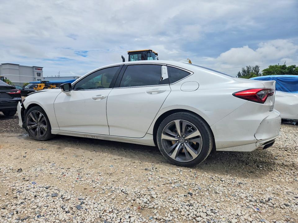 2021 Acura Tlx VIN 19UUB6F67MA004395 COPART salvage auction — FRONT END, Fl - Cert Of Title Slvg Rebuildable, sold $1,250 on 2026-07-31 (photo 2)