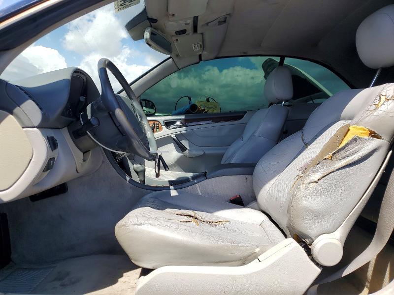 1999 Mercedes-benz Clk-klasse VIN WDBLK65G5XT008635 COPART salvage auction — FRONT END, Ca - Salvage Certificate, sold $225 on 2026-07-13 (photo 7)