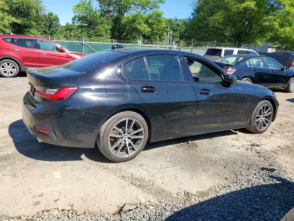 2020 BMW 3er VIN 3MW5R1J09L8B24890 COPART salvage auction — FRONT END, Salvage Title, sold $7,900 on 2026-07-09 (photo 3)