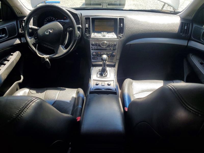 2012 Infiniti G VIN JN1DV6AR8CM730662 COPART salvage auction — REAR END, Nc - Salvage Certificate Of Title, sold $175 on 2026-07-30 (photo 8)
