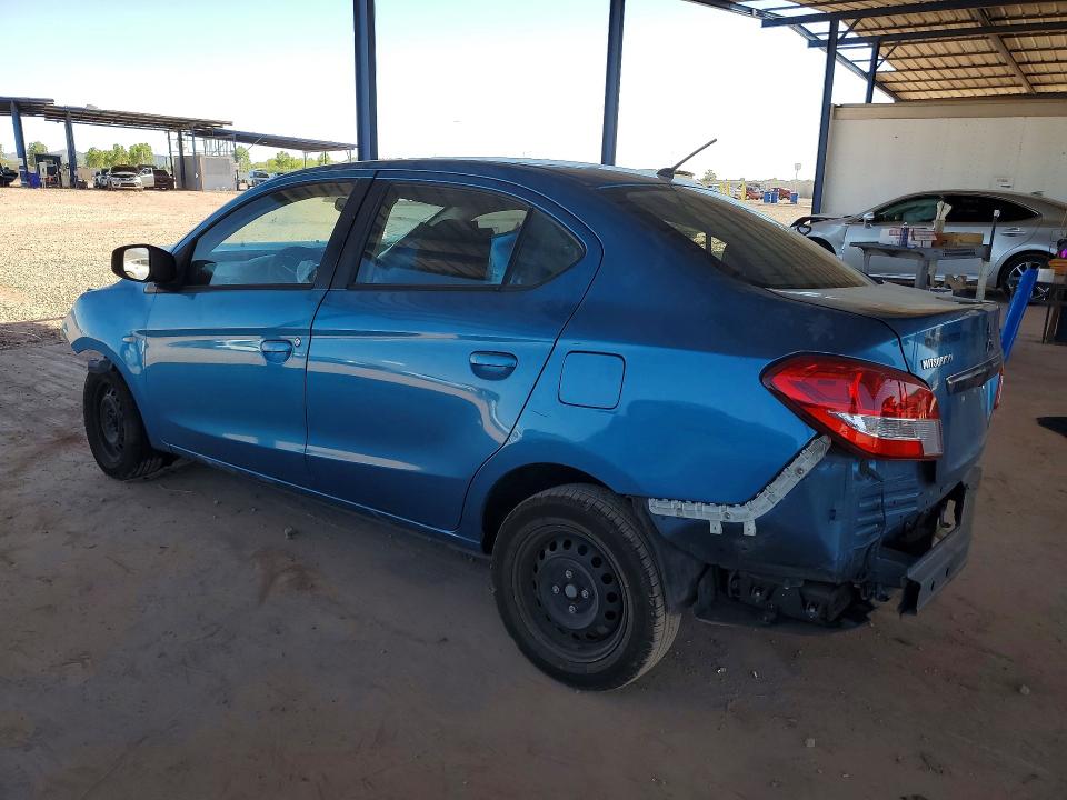 2018 Mitsubishi Mirage VIN ML32F3FJ3JHF08335 COPART salvage auction — FRONT END, AZ - CERT OF TITLE - SALVAGE, sold $225 on 2026-07-30 (photo 2)
