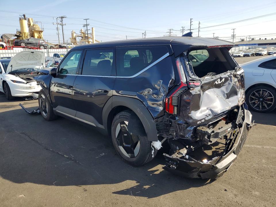 2026 Kia Ev9 VIN 5XYAB5S10TG020541 COPART salvage auction — REAR END, Ca - Salvage Certificate, sold $5,400 on 2026-07-06 (photo 2)