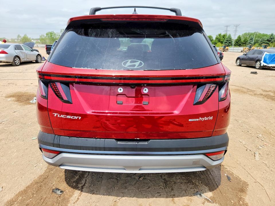 2025 Hyundai Tucson VIN KM8JCDD10SU295131 COPART salvage auction — FRONT END, Il - Salvage Certificate, sold $11,500 on 2026-07-21 (photo 6)