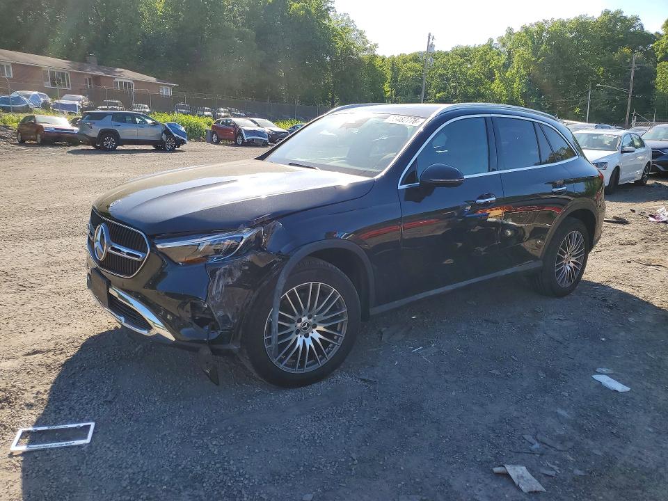 2024 Mercedes-benz Glc VIN W1NKM4HB9RF178499 COPART salvage auction — FRONT END, Id - Salvage Certificate Of Title, sold $15,600 on 2026-07-28 (photo 1)