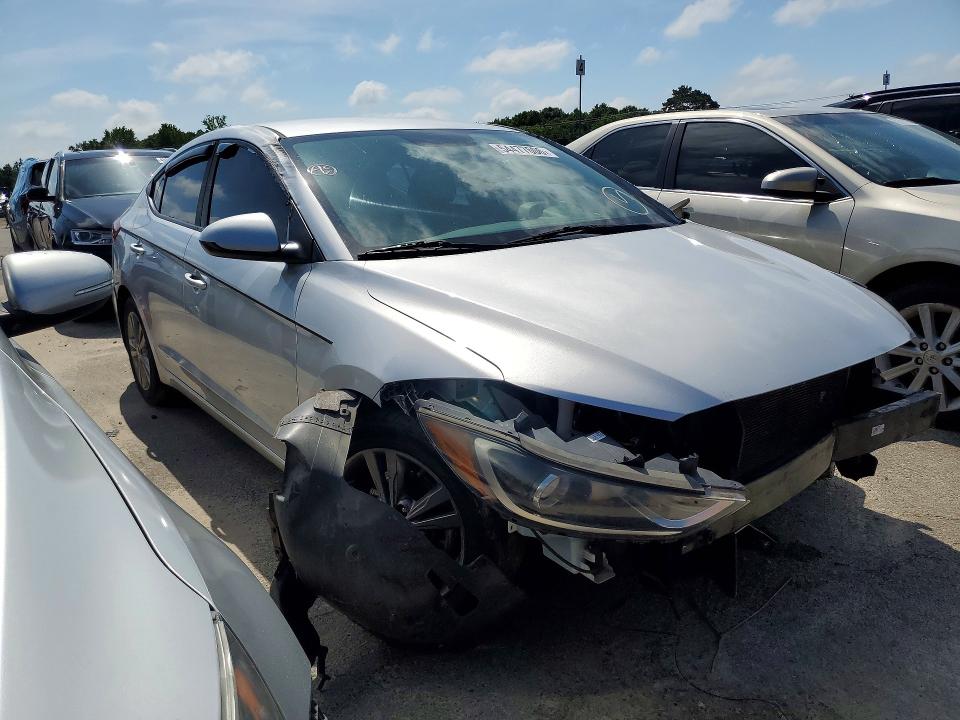 2018 Hyundai Elantra VIN KMHD84LFXJU449533 COPART salvage auction — FRONT END, Ar - Cert Of Title-Salvage, sold $1,650 on 2026-07-13 (photo 4)