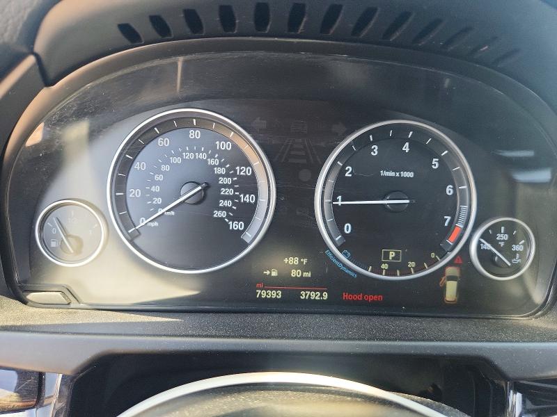 2018 BMW X5 VIN 5UXKR2C5XJ0Z19425 COPART salvage auction — FRONT END, Ca - Salvage Certificate, sold $7,200 on 2026-07-10 (photo 9)