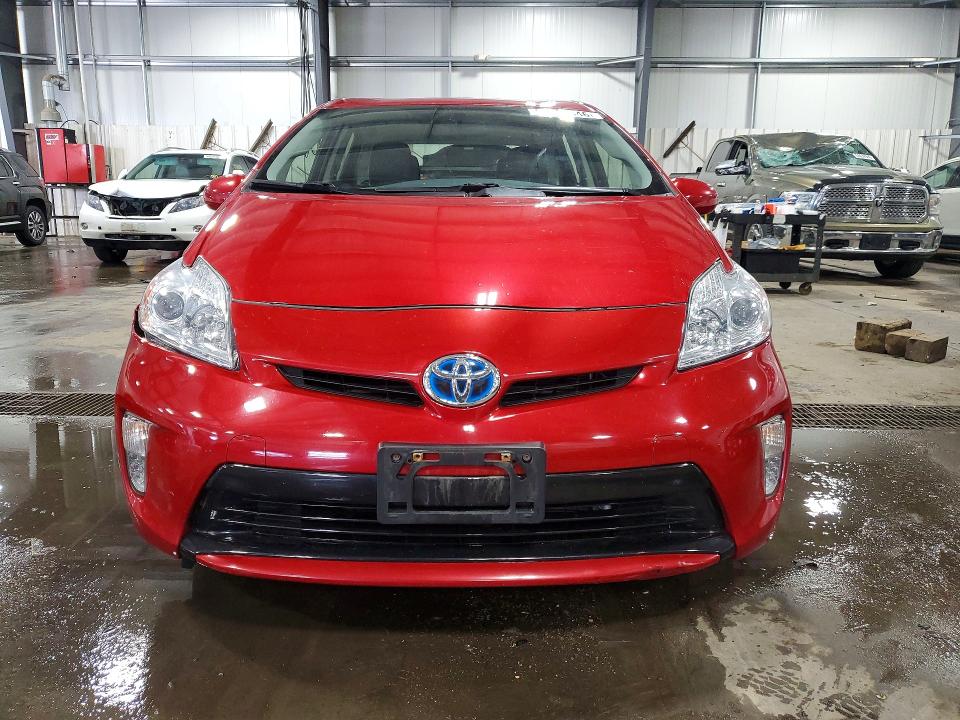 2012 Toyota Prius VIN JTDKN3DU3C1575586 COPART salvage auction — FRONT END, Mn - Cert Of Title-Salvage, sold $4,150 on 2026-07-14 (photo 5)
