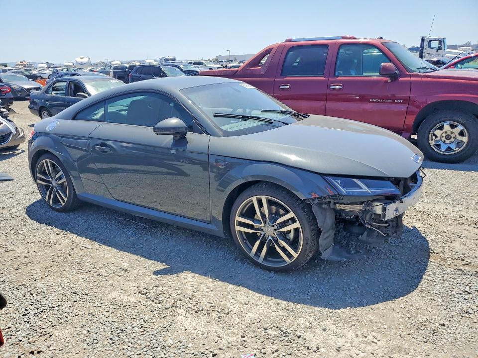2017 Audi Tt VIN TRUC5AFV4H1009187 COPART salvage auction — FRONT END, Ca - Salvage Certificate, sold $5,000 on 2026-07-02 (photo 4)