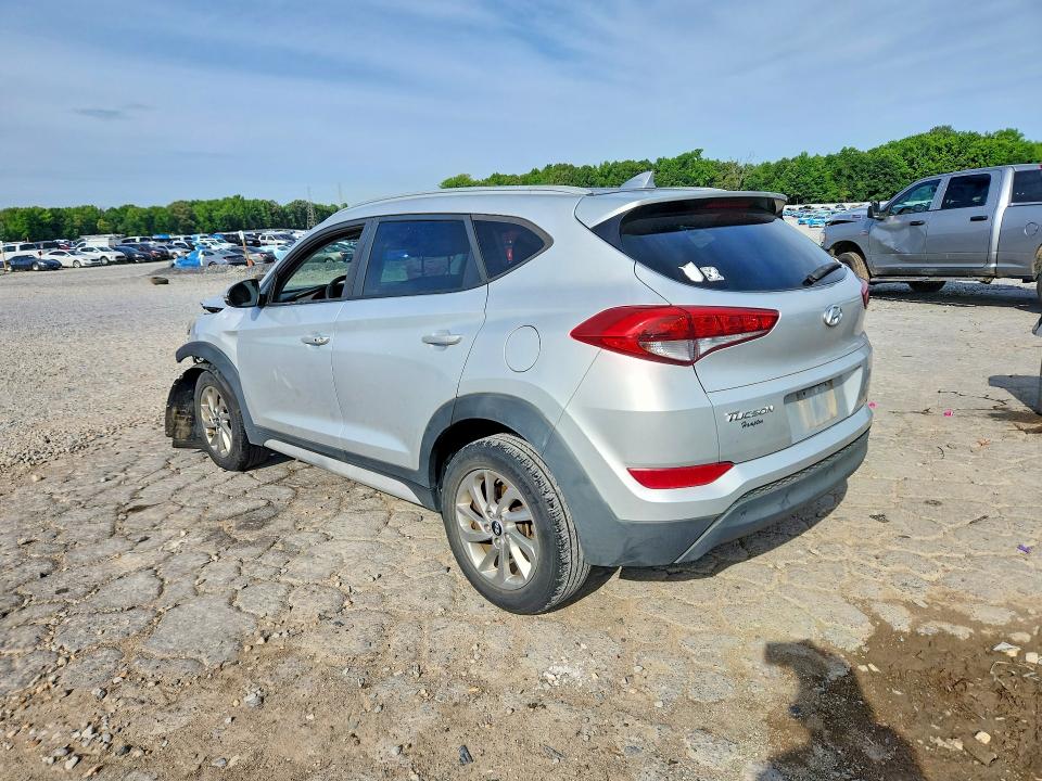 2018 Hyundai Tucson VIN KM8J33A42JU633006 COPART salvage auction — FRONT END, Tn - Salvage Certificate, sold $2,000 on 2026-07-06 (photo 2)