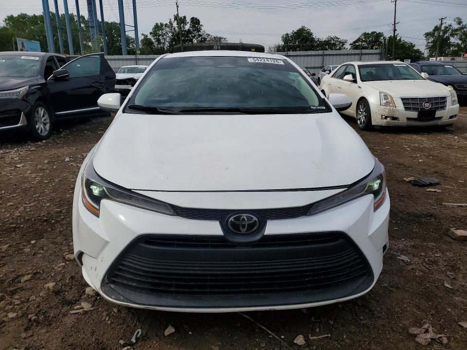 2024 Toyota Corolla VIN 5YFB4MDE2RP125482 COPART salvage auction — FRONT END, Il - Salvage Certificate, sold $6,500 on 2026-07-31 (photo 5)