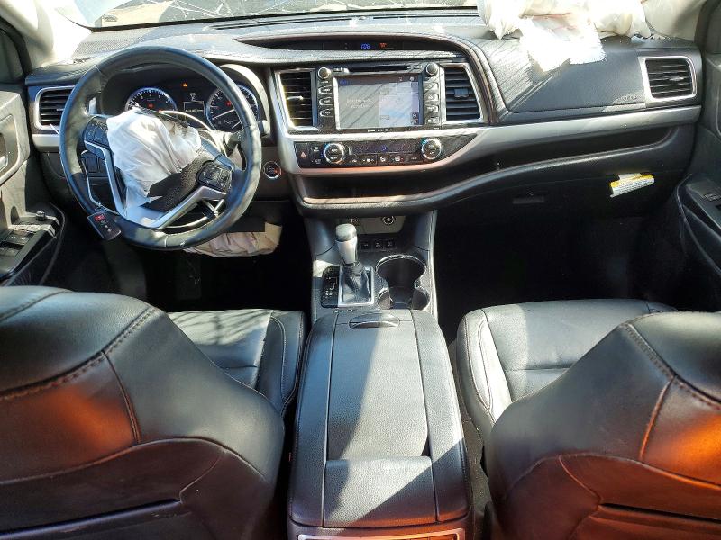 2016 Toyota Highlander VIN 5TDJKRFH8GS256264 COPART salvage auction — FRONT END, Or - Salvage Title Certificate, sold $3,950 on 2026-07-13 (photo 8)