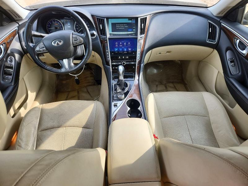 2014 Infiniti Q50 VIN JN1BV7AP6EM682481 COPART salvage auction — ALL OVER, AL - CERT OF TITLE-SALVAGE TITLE, sold $2,800 on 2026-07-08 (photo 8)