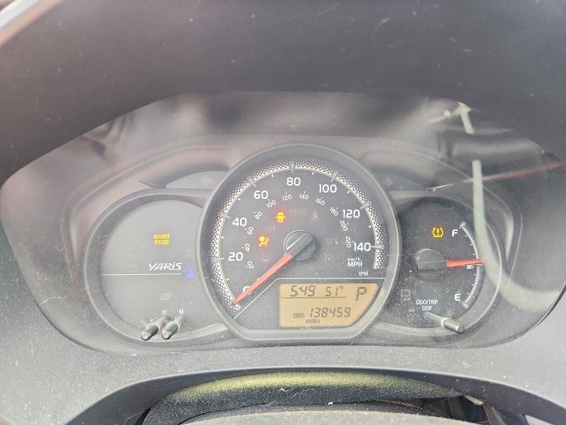 2015 Toyota Yaris VIN VNKKTUD30FA035482 COPART salvage auction — HAIL, Mo - Salvage Certificate Of Title, sold $1,800 on 2026-07-28 (photo 9)