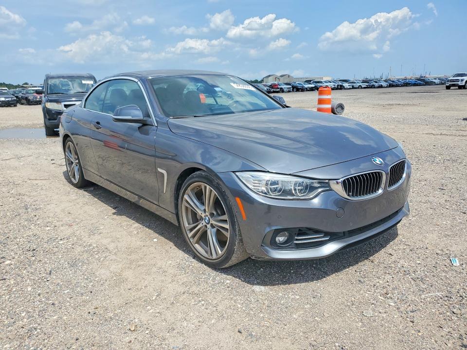 2016 BMW 4er VIN WBA3T3C56G5A41839 COPART salvage auction — HAIL, Tx - Certificate Of Title, sold $7,500 on 2026-07-20 (photo 4)