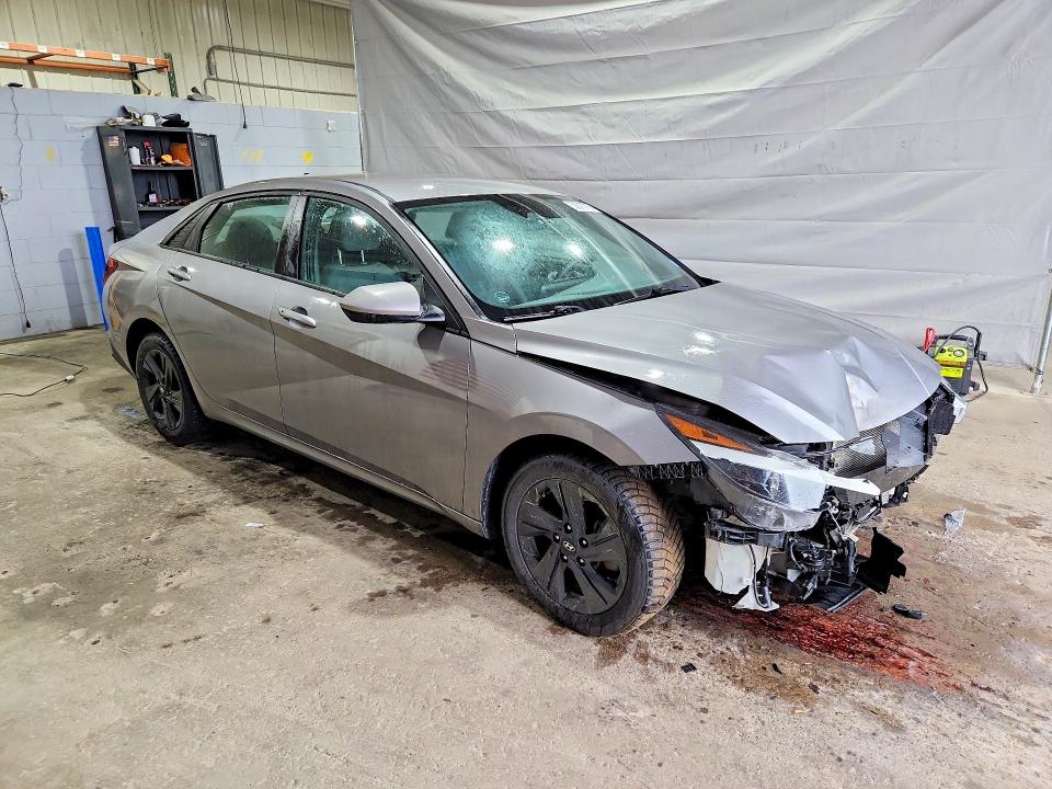 2023 Hyundai Elantra VIN KMHLM4AJ6PU040033 COPART salvage auction — FRONT END, Nh - Cert Of Title-Salvage, sold $3,050 on 2026-07-07 (photo 4)