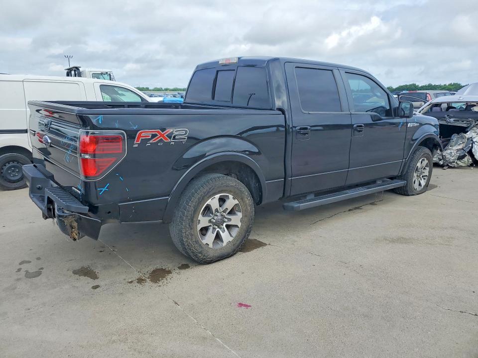 2012 Ford F-150 VIN 1FTFW1CF9CFC70425 COPART salvage auction — FRONT END, Tx - Salvage Vehicle Title, sold $2,950 on 2026-07-09 (photo 3)