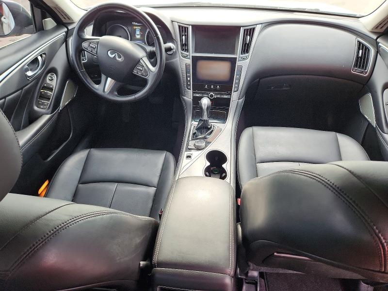 2017 Infiniti Q50 VIN JN1CV7AP9HM641383 COPART salvage auction — FRONT END, Fl - Cert Of Title Slvg Rebuildable, sold $1,250 on 2026-07-27 (photo 8)