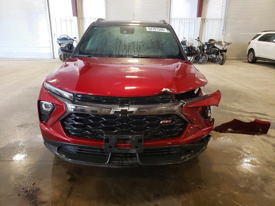 2025 Chevrolet VIN KL79MUSL6SB012524 COPART salvage auction — FRONT END, Mn - Cert Of Title-Salvage, sold $9,300 on 2026-07-13 (photo 5)