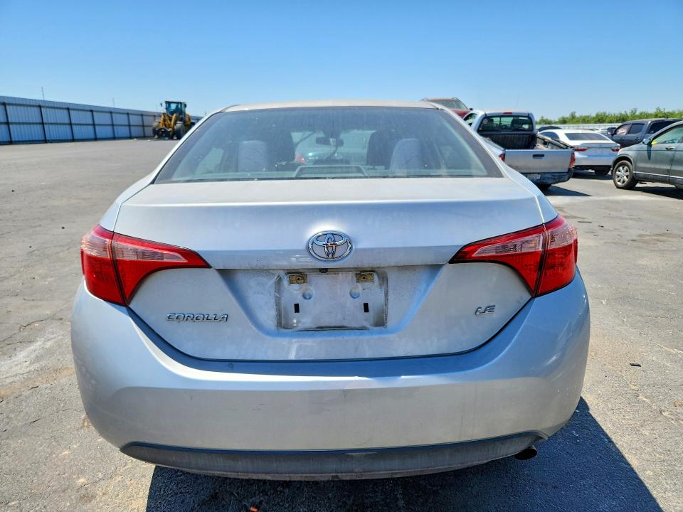 2019 Toyota Corolla VIN 5YFBURHE7KP939978 COPART salvage auction — FRONT END, Ca - Salvage Certificate, sold $1,600 on 2026-07-02 (photo 6)