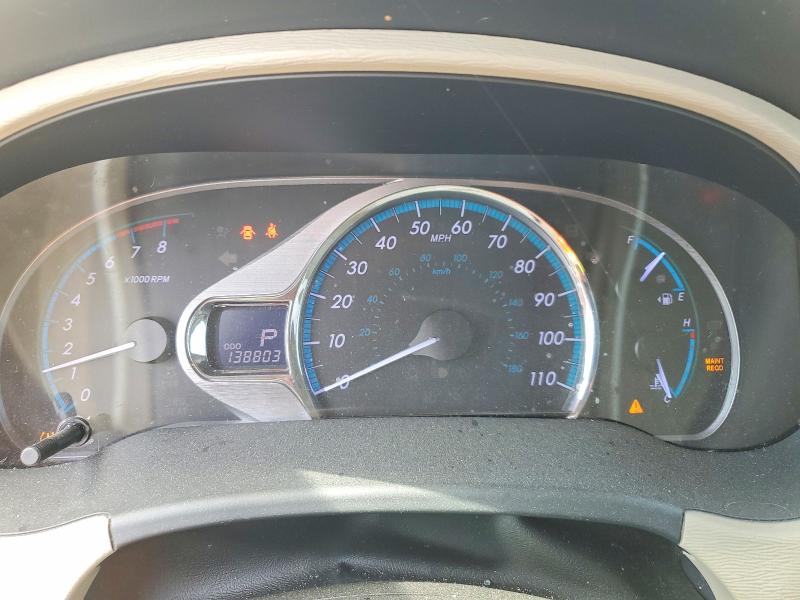2014 Toyota Sienna VIN 5TDYK3DC2ES508123 COPART salvage auction — FRONT END, Fl - Cert Of Title Slvg Rebuildable, sold $2,700 on 2026-07-27 (photo 9)