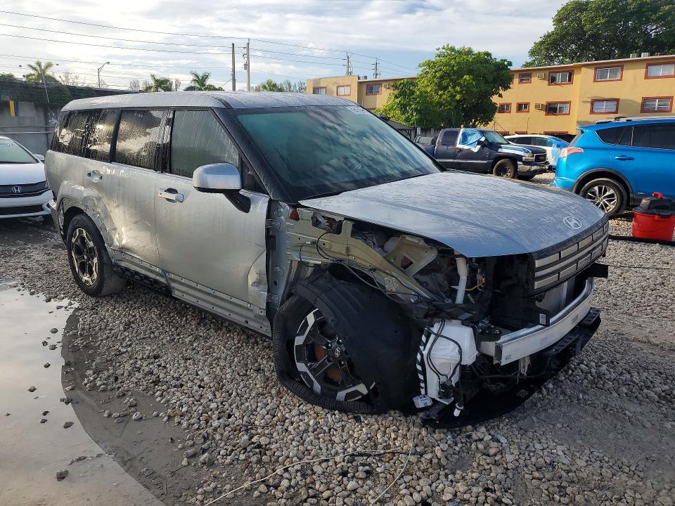 2024 Hyundai Santa fe VIN 5NMP14GL6RH052541 COPART salvage auction — FRONT END, Fl - Cert Of Title Slvg Rebuildable, sold $8,200 on 2026-07-28 (photo 4)