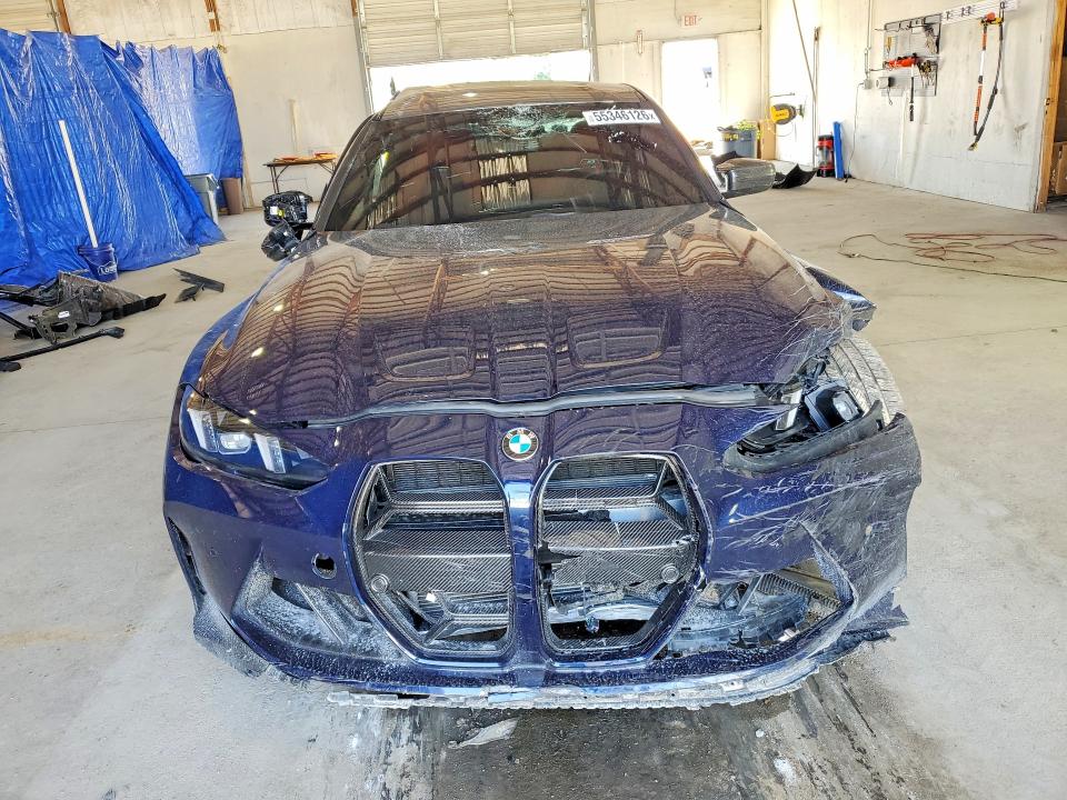 2025 BMW M3 VIN WBS33HJ05SFU37986 COPART salvage auction — SIDE, Ky - Cert Of Title-Salvage, sold $18,700 on 2026-07-27 (photo 5)