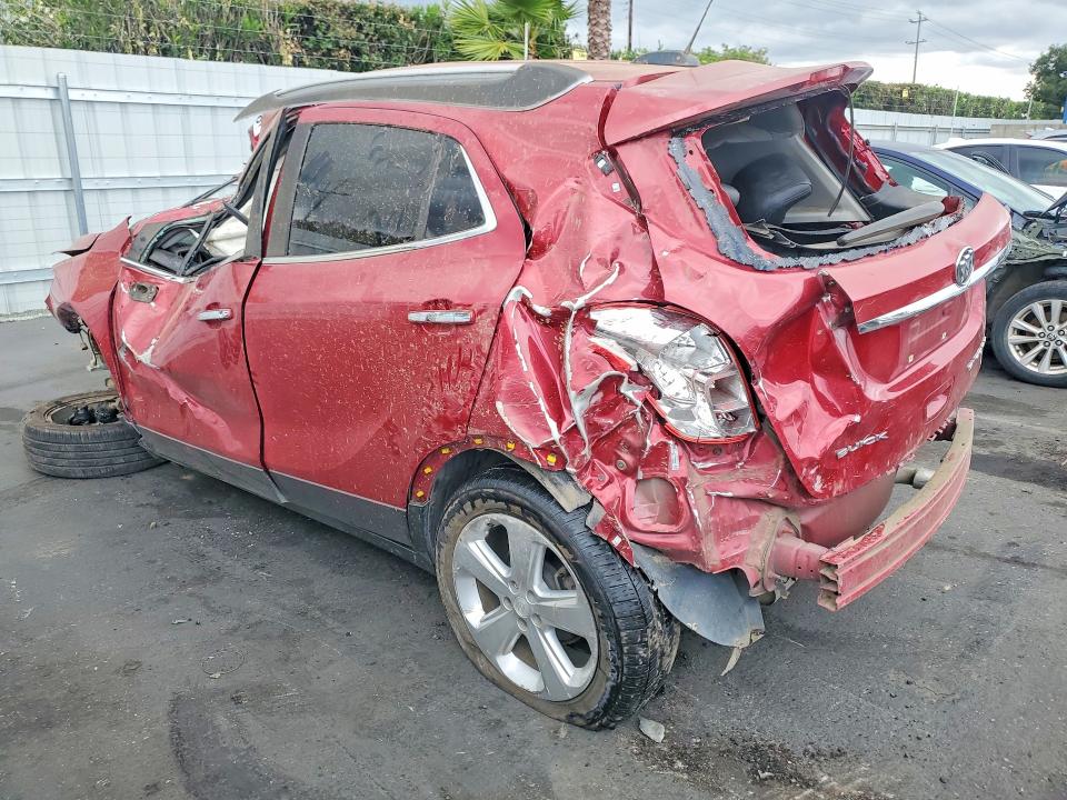 2016 Buick Encore VIN KL4CJASB1GB625630 COPART salvage auction — ROLLOVER, Ca - Non-Repairable Vehicle Cert, sold $50 on 2026-07-14 (photo 2)