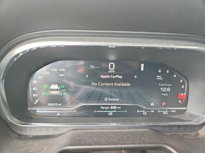 2022 Gmc Yukon xl VIN 1GKS1GKD9NR121728 COPART salvage auction — BURN, Al - Cert Of Title-Salvage Title, sold $18,800 on 2026-07-16 (photo 9)