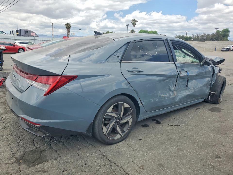 2023 Hyundai Elantra VIN KMHLP4AG5PU454528 COPART salvage auction — FRONT END, In - Dis/Dlr/Exp Only Clean Title, sold $2,900 on 2026-07-30 (photo 3)