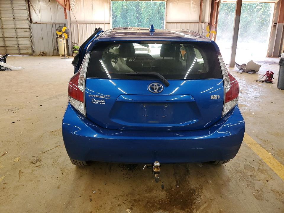 2015 Toyota Prius VIN JTDKDTB37F1098565 COPART salvage auction — ROLLOVER, Nc - Salvage Certificate Of Title, sold $625 on 2026-07-15 (photo 6)