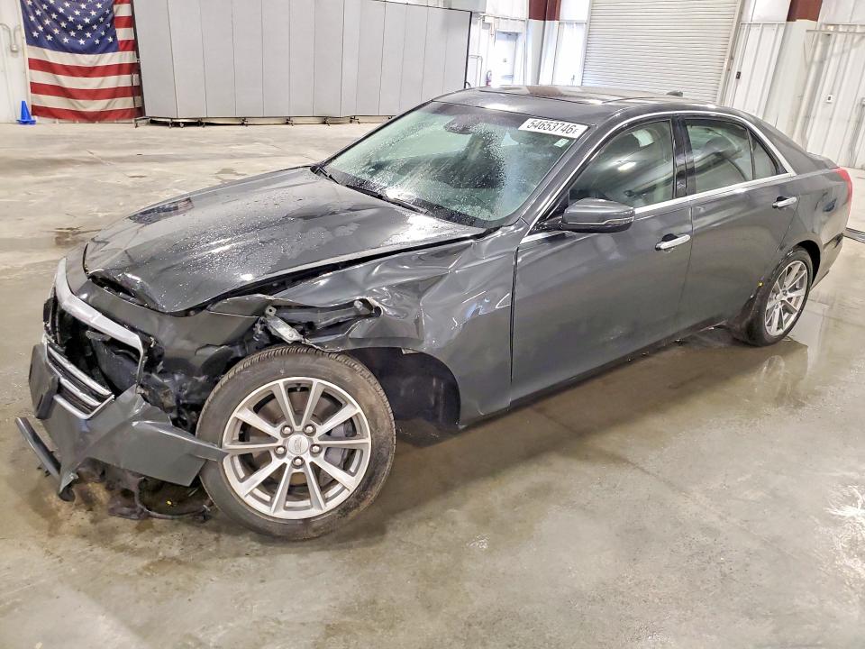 2017 Cadillac Cts VIN 1G6AX5SS3H0176681 COPART salvage auction — FRONT END, Mn - Cert Of Title-Salvage, sold $3,000 on 2026-07-20 (photo 1)