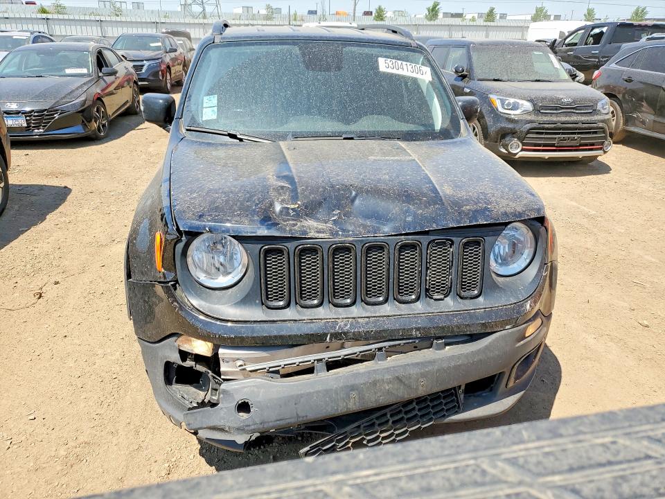 2018 Jeep Renegade VIN ZACCJBBB8JPG72839 COPART salvage auction — FRONT END, Il - Salvage Certificate, sold $4,200 on 2026-07-28 (photo 5)