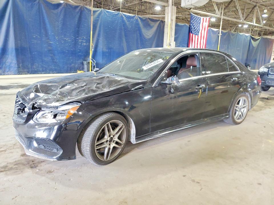 2016 Mercedes-benz E-klasse VIN WDDHF8JB0GB263223 COPART salvage auction — FRONT END, Mi - Certificate Of Title, sold $1,050 on 2026-07-17 (photo 1)