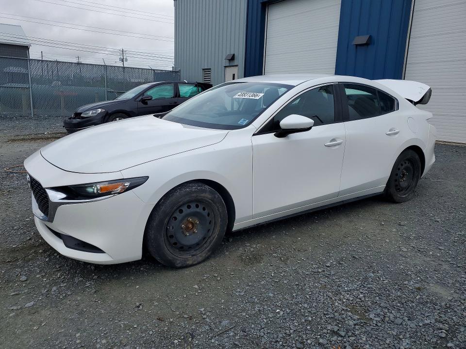 2019 Mazda 3 VIN 3MZBPAB7XKM100575 COPART salvage auction — REAR END, Ns - Salvage Title, sold $3,750 on 2026-07-09 (photo 1)