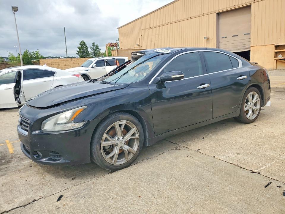 2012 Nissan Maxima VIN 1N4AA5AP6CC845938 COPART salvage auction — SIDE, Sc - Cert Of Title-Salvage, sold $775 on 2026-07-10 (photo 1)