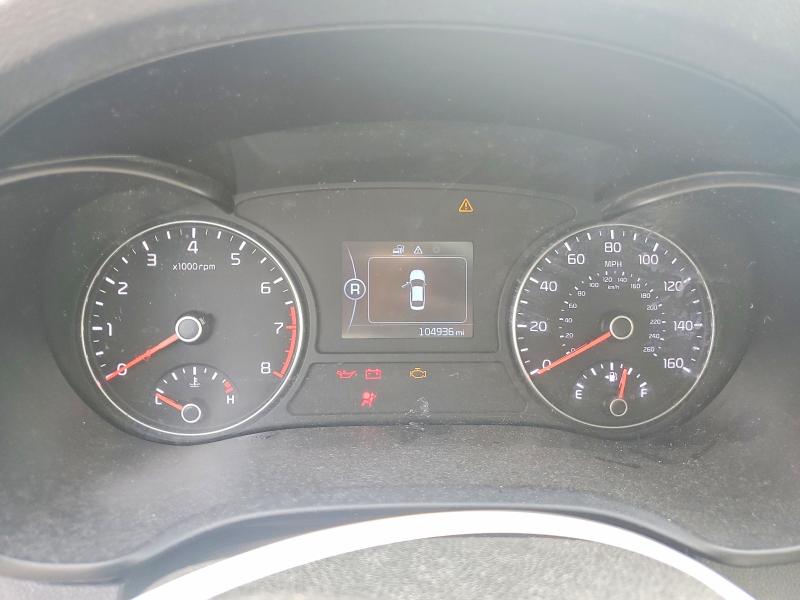 2017 Kia Optima VIN 5XXGT4L37HG156596 COPART salvage auction — FRONT END, Me - Cert Of Title-Salvage Collisio, sold $400 on 2026-07-17 (photo 9)