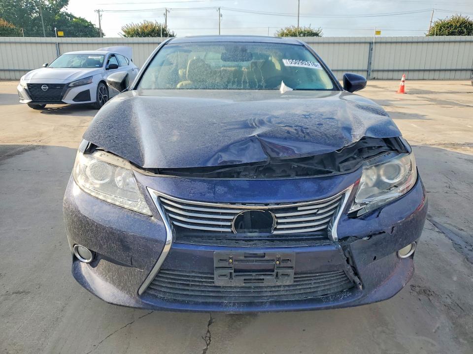 2015 Lexus ES VIN JTHBW1GG0F2088253 COPART salvage auction — FRONT END, Tx - Salvage Vehicle Title, sold $4,250 on 2026-07-09 (photo 5)