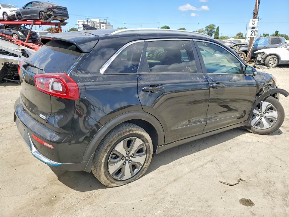 2018 Kia Niro VIN KNDCC3LD7J5160711 COPART salvage auction — FRONT END, Ca - Salvage Certificate, sold $4,200 on 2026-07-04 (photo 3)