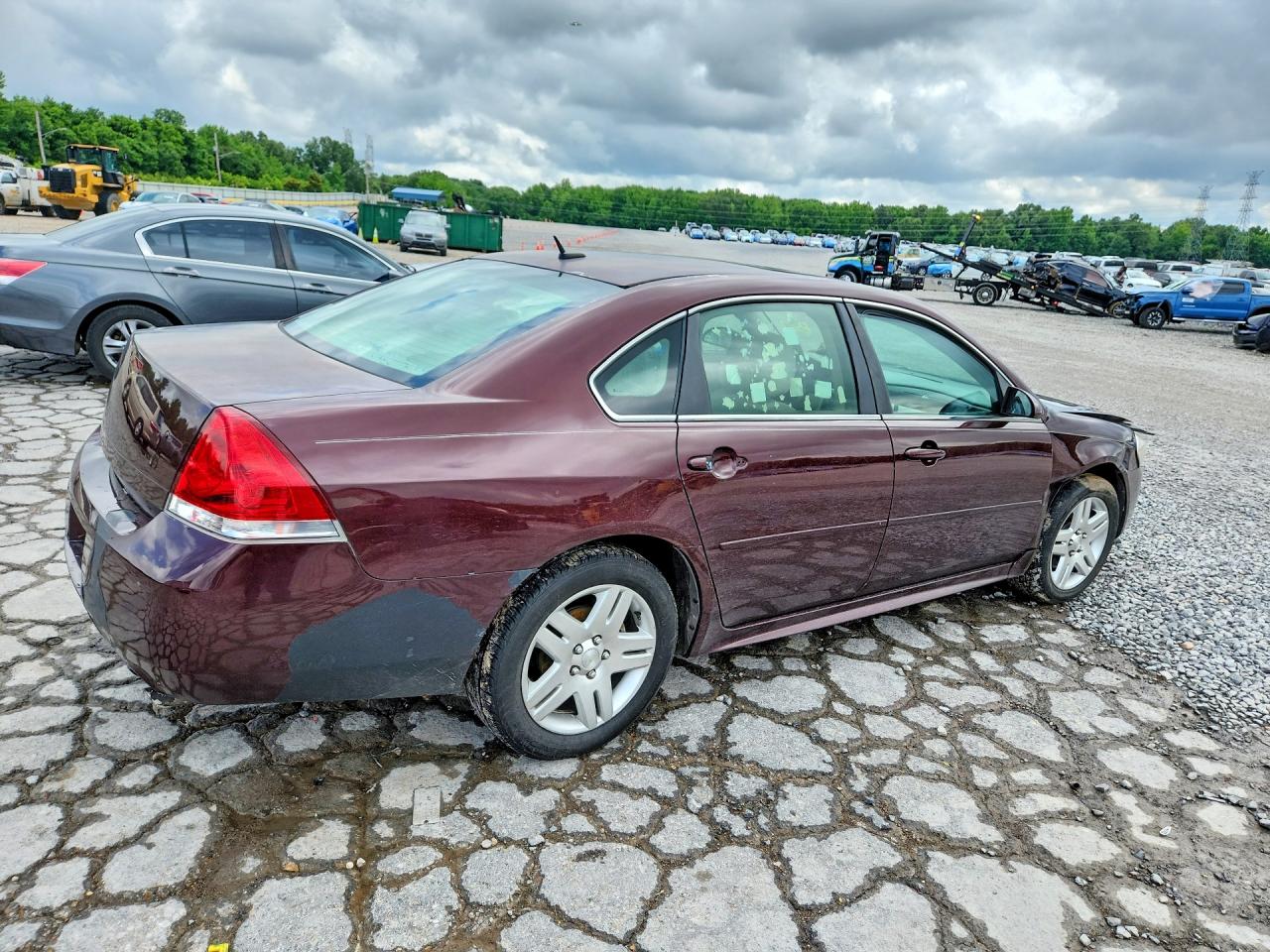2012 Chevrolet Impala VIN 2G1WG5E37C1321587 COPART salvage auction — Front End, TN - SALVAGE CERTIFICATE, sold $400 on 2026-07-09 (photo 3)