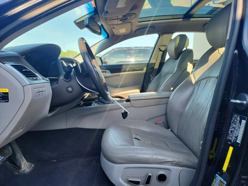 2015 Hyundai Genesis VIN KMHGN4JE0FU071763 COPART salvage auction — FRONT END, WI - CERTIFICATE OF TITLE, sold $2,700 on 2026-07-27 (photo 7)