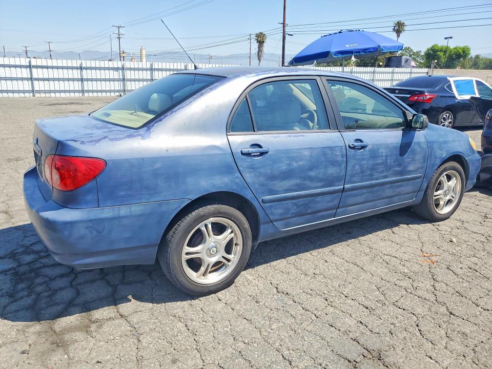 2006 Toyota Corolla VIN 1NXBR30E96Z671207 COPART salvage auction — NORMAL WEAR, Ca - Dis/Dlr/Exp Only Clean Title, sold $1,100 on 2026-07-02 (photo 3)