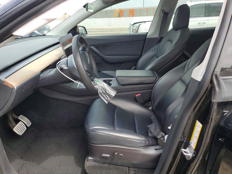 2022 Tesla Model y VIN 7SAYGDEF2NF406506 COPART salvage auction — FRONT END, Ca - Salvage Certificate, sold $8,300 on 2026-07-24 (photo 7)