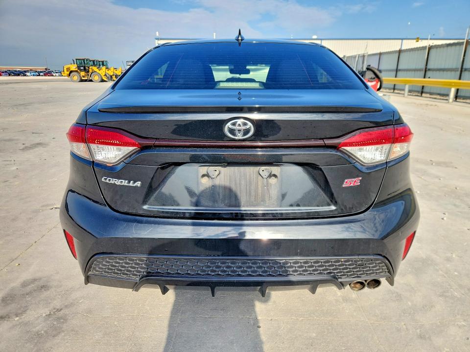 2021 Toyota Corolla VIN JTDS4MCEXMJ055857 COPART salvage auction — FRONT END, TX - SALVAGE VEHICLE TITLE (P), sold $4,900 on 2026-07-17 (photo 6)