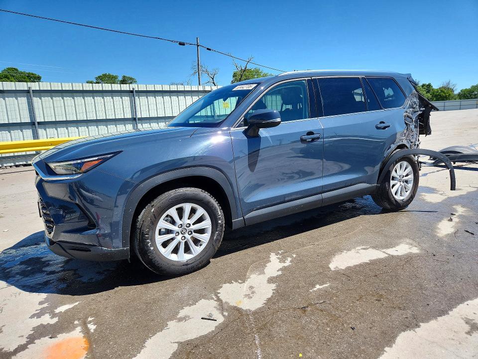 2024 Toyota Highlander VIN 5TDAAAA58RS017415 COPART salvage auction — REAR END, TN - SALVAGE CERTIFICATE, sold $15,400 on 2026-07-08 (photo 1)