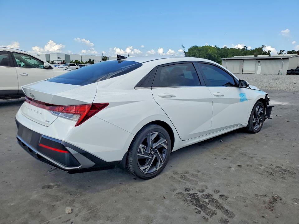 2025 Hyundai Elantra VIN KMHLN4DJ2SU140762 COPART salvage auction — FRONT END, Fl - Certificate Of Destruction, sold $3,700 on 2026-07-15 (photo 3)