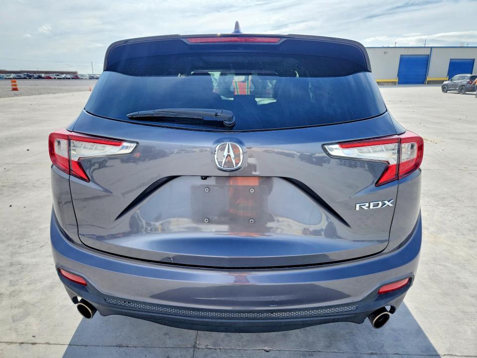 2021 Acura Rdx VIN 5J8TC1H34ML006706 COPART salvage auction — SIDE, Tx - Salvage Vehicle Title, sold $6,300 on 2026-07-06 (photo 6)
